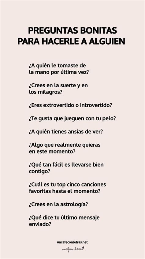 preguntas interesantes para conocer a alguien|Las 126 mejores preguntas para conocer a alguien